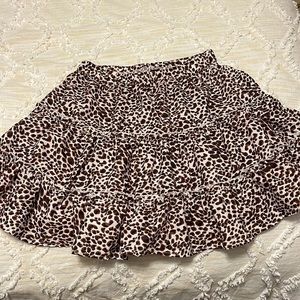 Cheetah skirt
